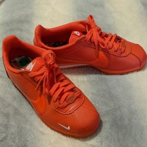Nike Classic Cortez Premium Orange Women's 7.5